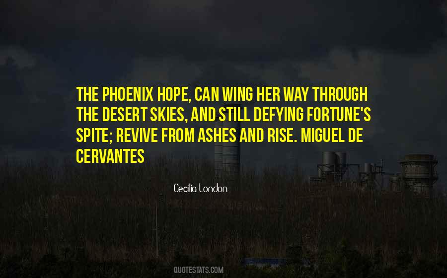 Quotes About Phoenix Ashes #1599245