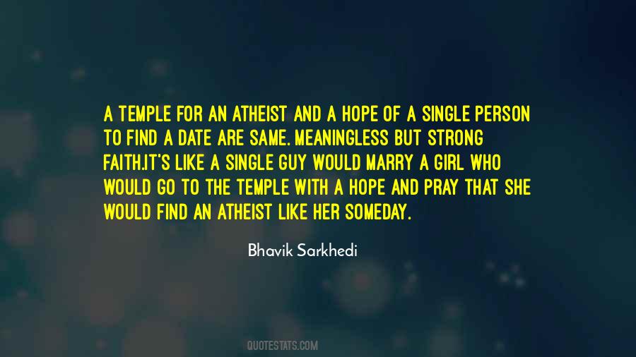 Marry The Girl Who Quotes #1413378