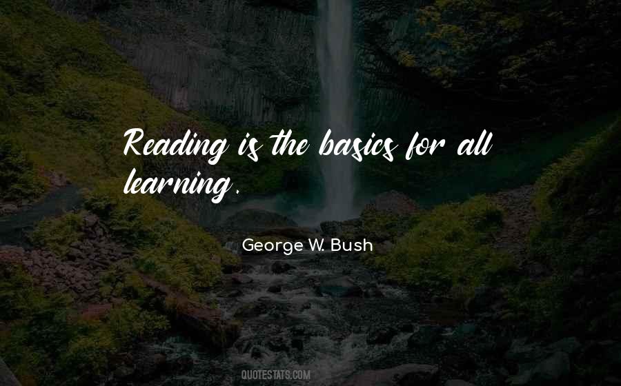 Quotes About Learning The Basics #511999