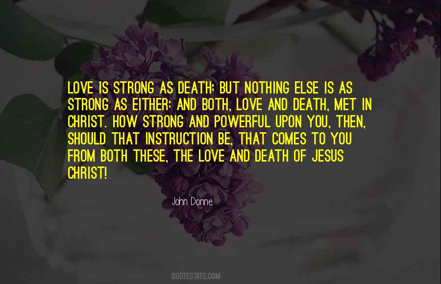 Quotes About Love And Death #1003092