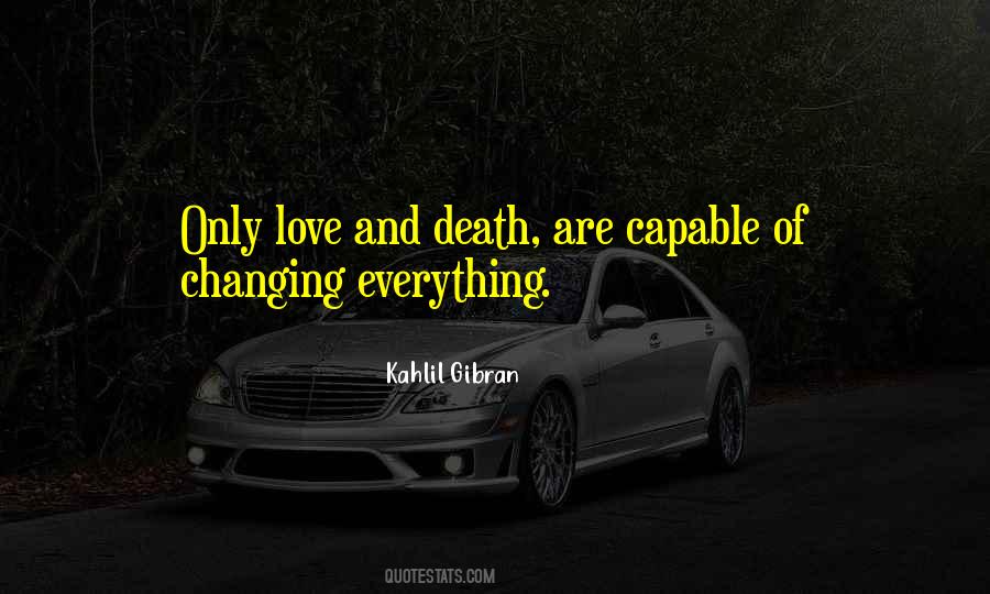 Quotes About Love And Death #1012112