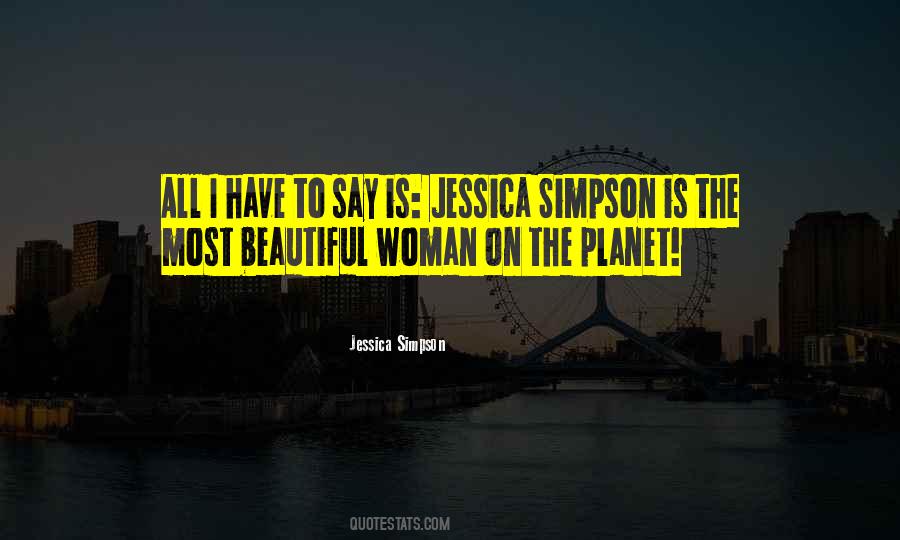 Most Beautiful Woman Quotes #1293198