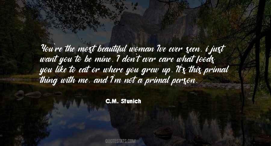 Most Beautiful Woman Quotes #1875733