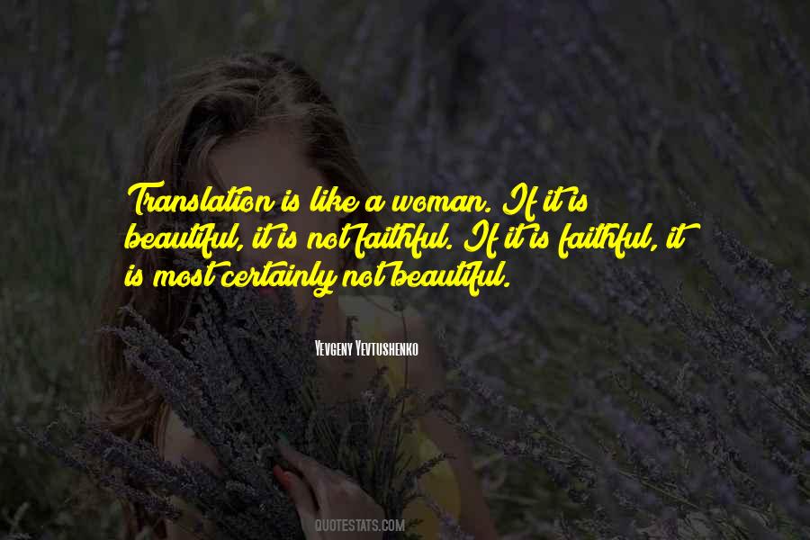 Most Beautiful Woman Quotes #874284