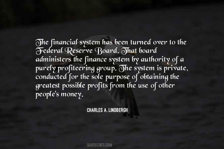 Financial System Quotes #113277
