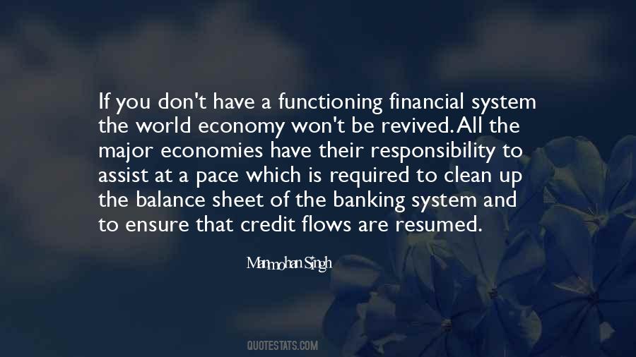 Financial System Quotes #1759537
