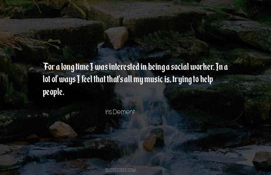 Quotes About Being A Social Worker #1462687