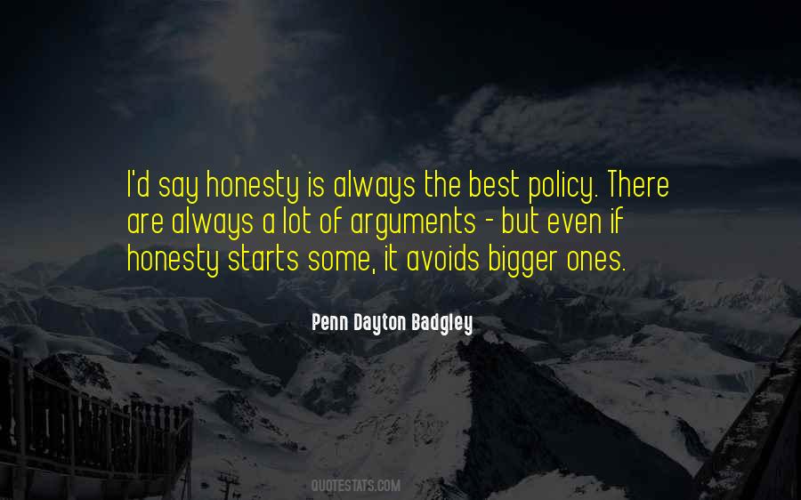 Honesty Is Quotes #1318608