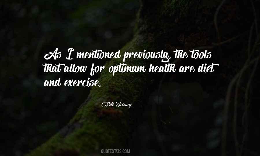 Quotes About Diet And Exercise #1026793