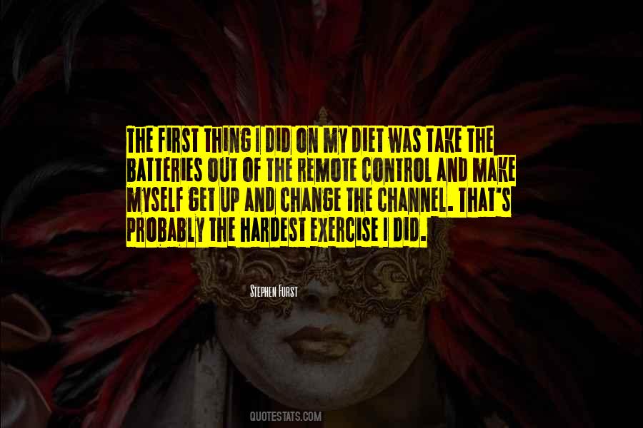 Quotes About Diet And Exercise #1501098