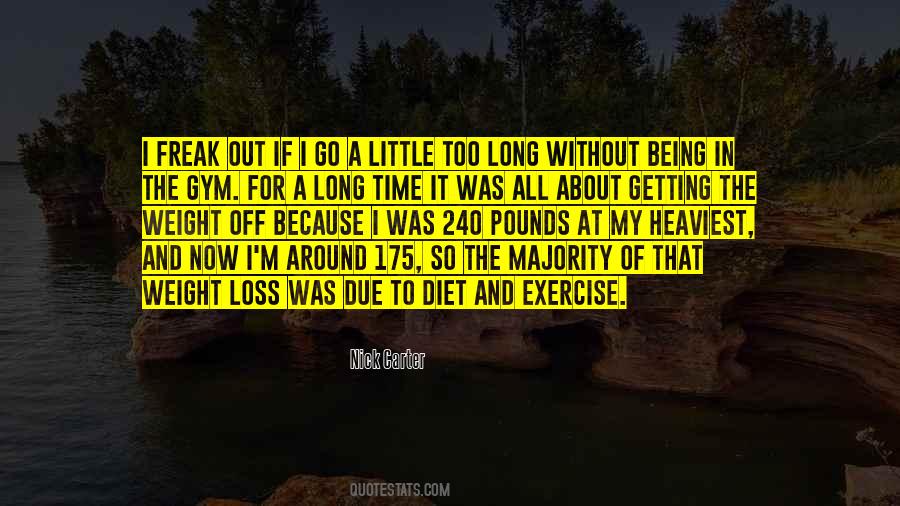 Quotes About Diet And Exercise #458282