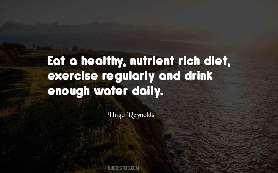 Quotes About Diet And Exercise #663369