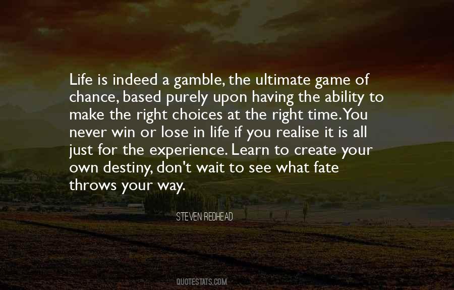 Quotes About Life Is Just A Game #1664638