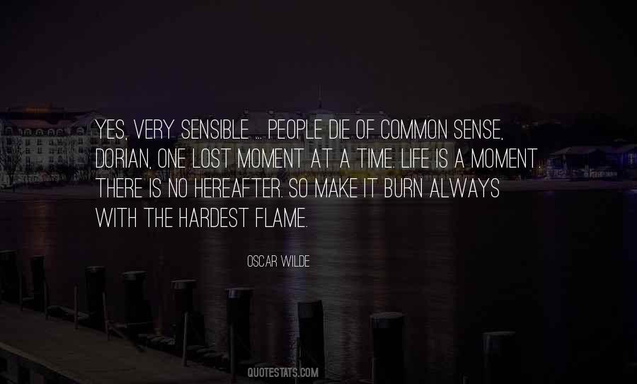 Quotes About Sensible Life #852893