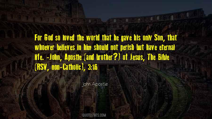Quotes About The World In The Bible #1268525