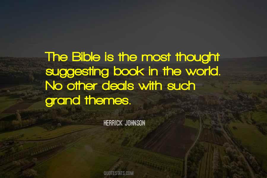 Quotes About The World In The Bible #361485