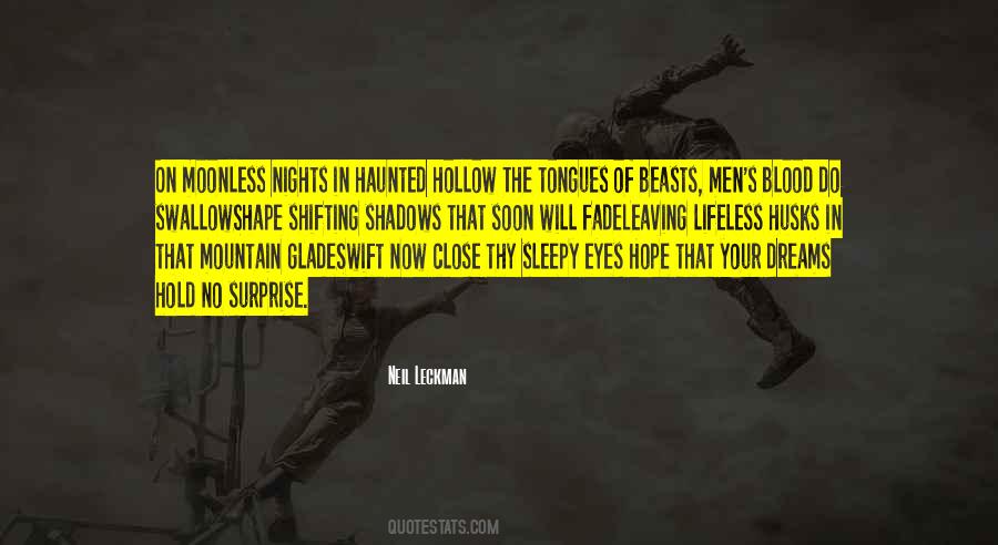 Moonless Nights Quotes #1509034