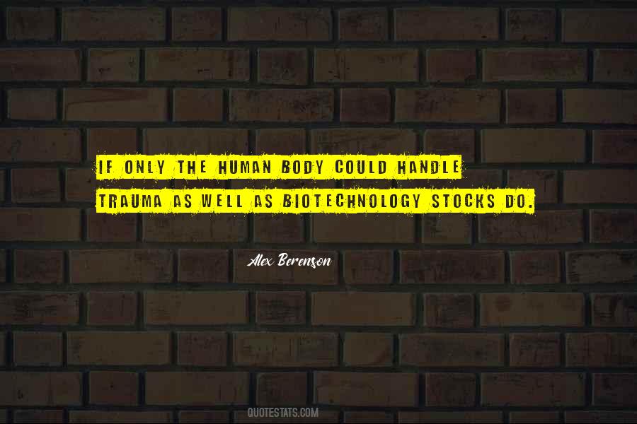 Quotes About The Human Body #1795186
