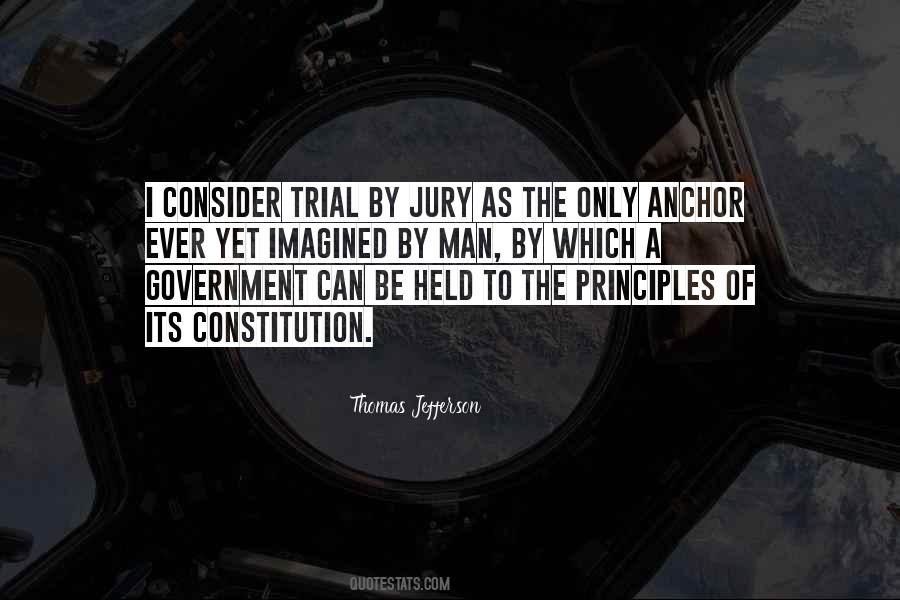Quotes About Trial By Jury #1092612