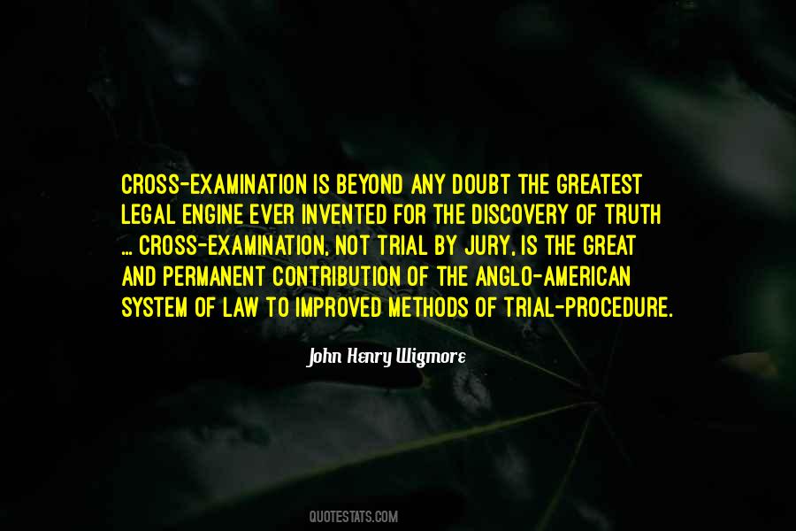 Quotes About Trial By Jury #695185