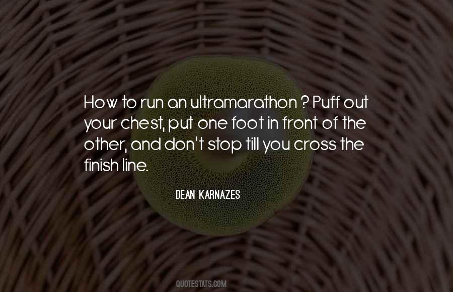 Quotes About Ultramarathon #1524635