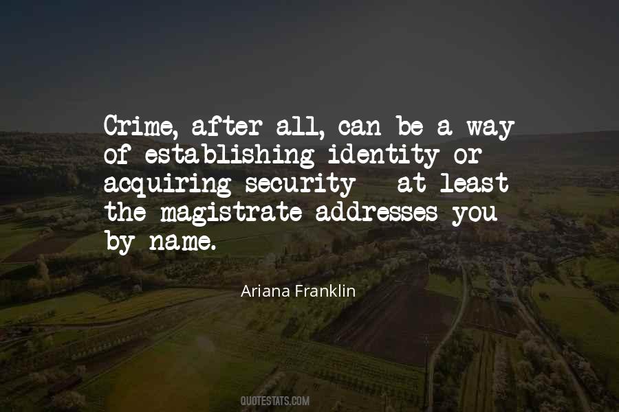 Quotes About Establishing Identity #1729067