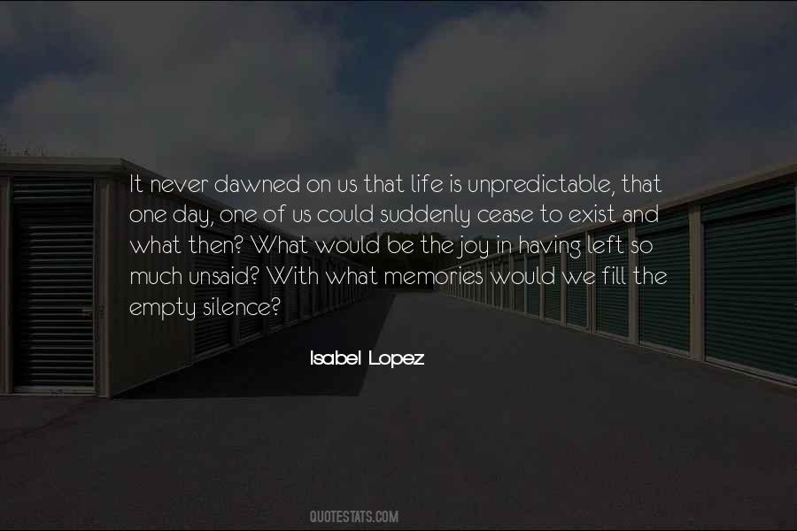 Quotes About One Day Left #1083367