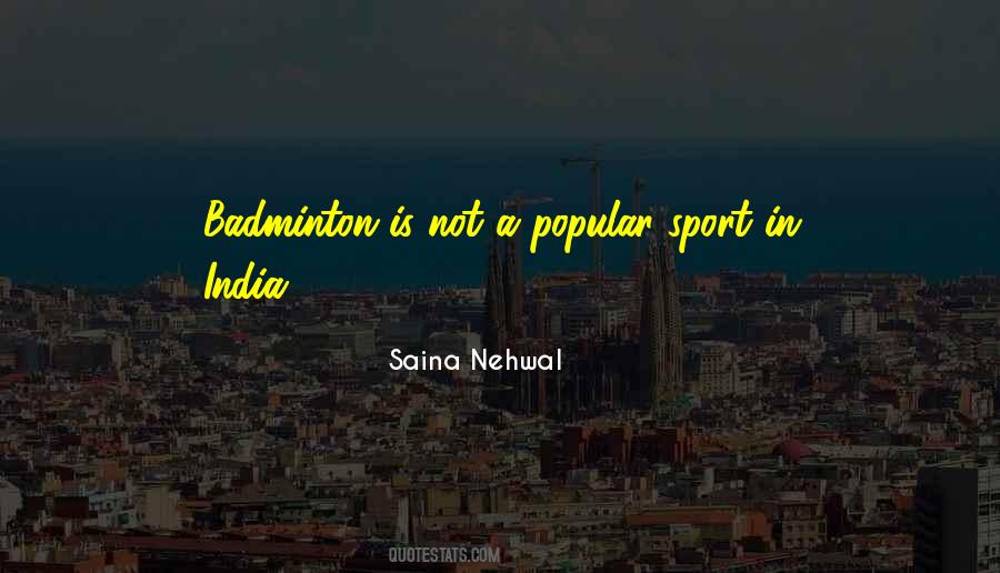 Quotes About Sports Badminton #897133