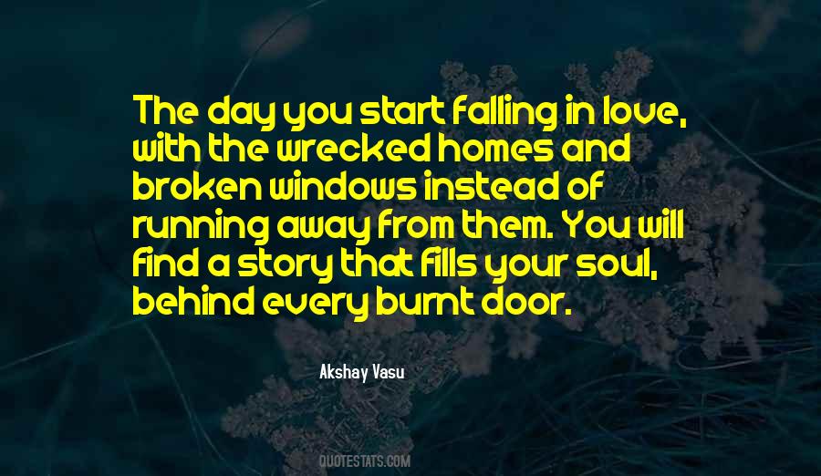 Quotes About Running Away From Love #174688