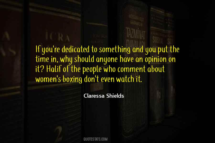 Dedicated People Quotes #220129