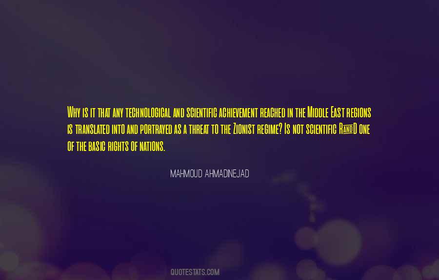 Scientific Achievement Quotes #1128956