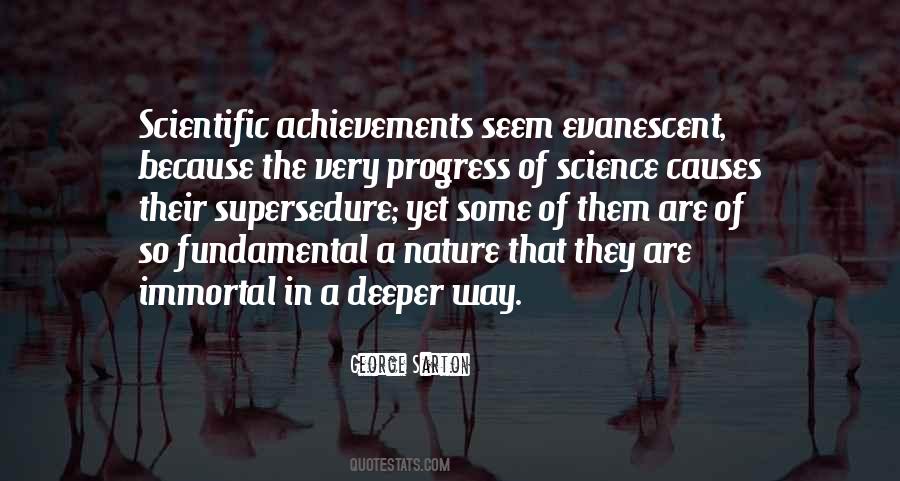 Scientific Achievement Quotes #1693255