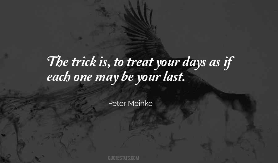 Quotes About Trick Or Treat #1373644