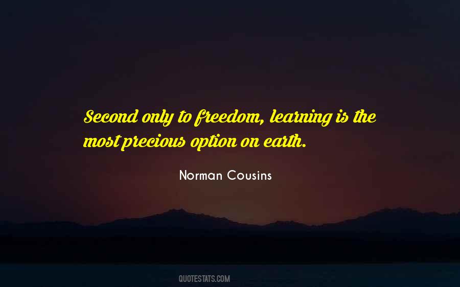 Quotes About Second Option #684409