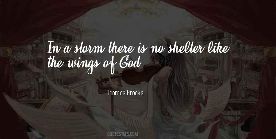 Quotes About Shelter From The Storm #262254