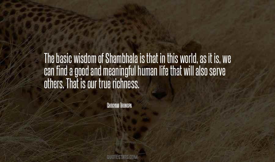 Quotes About Shambhala #1769786