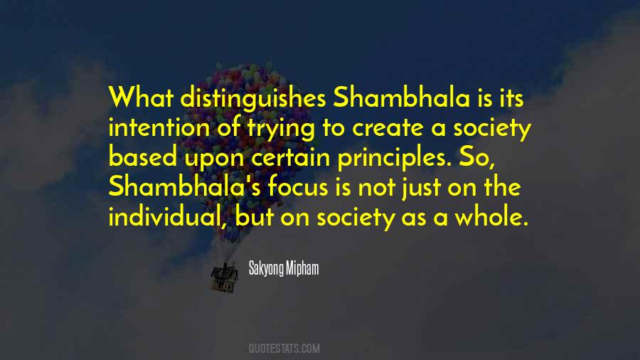 Quotes About Shambhala #688027