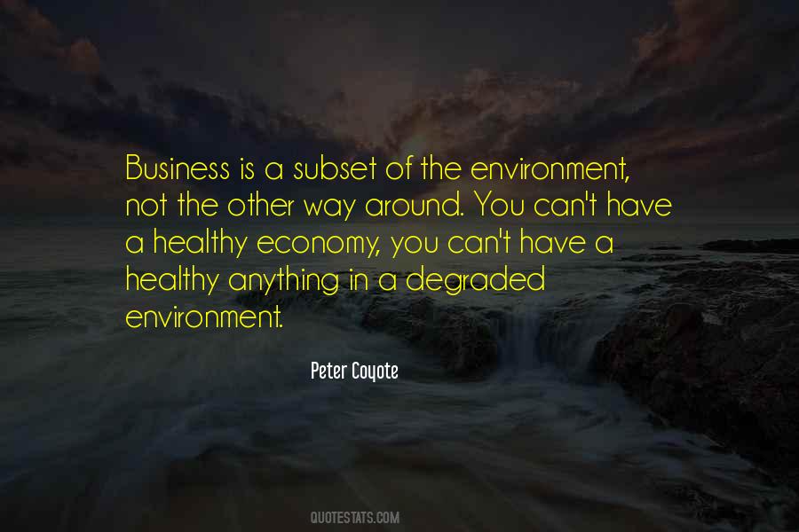 Business Environment Quotes #285744