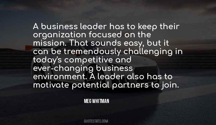 Business Environment Quotes #992985