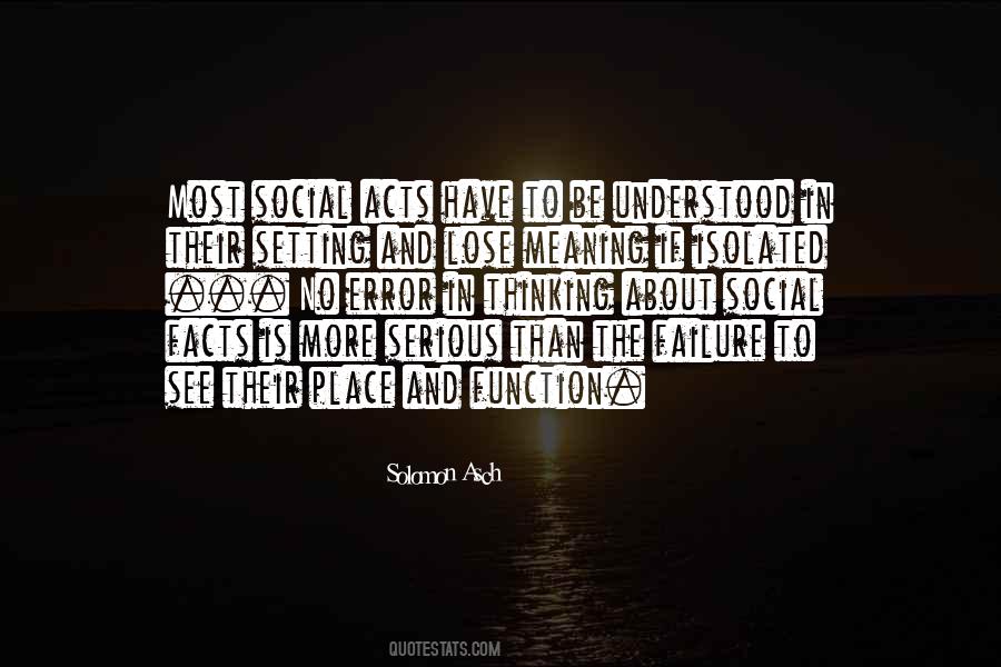 Social Thinking Quotes #501418