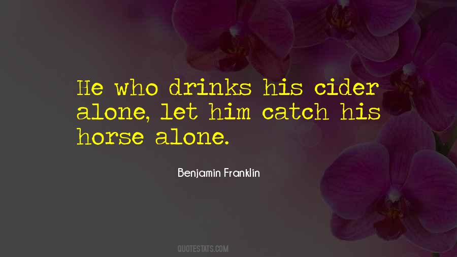 Quotes About Cider #433774