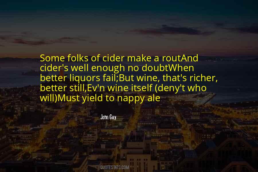 Quotes About Cider #894058