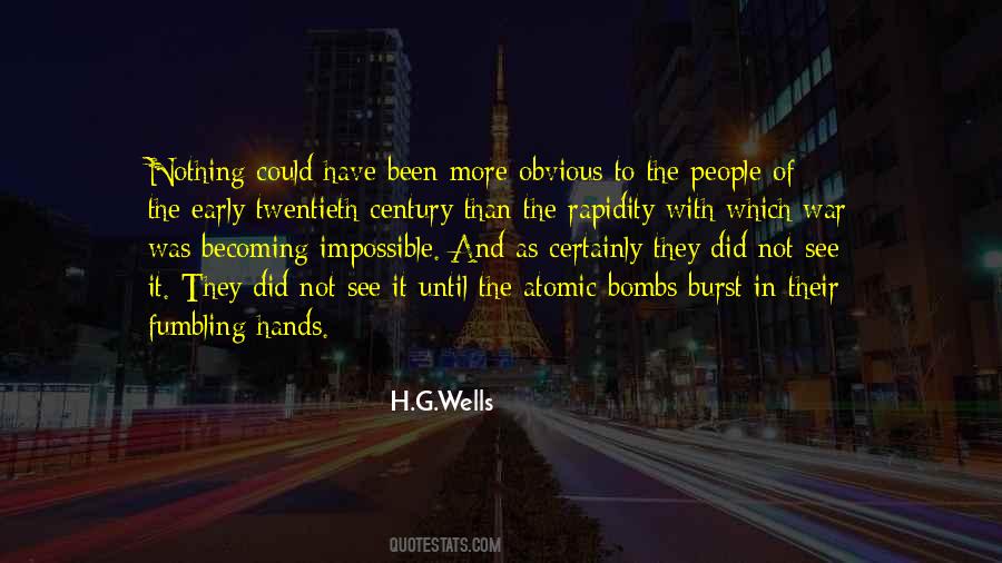 Quotes About Atomic Bombs #1298407