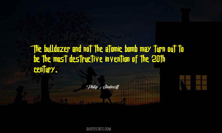 Quotes About Atomic Bombs #1811019