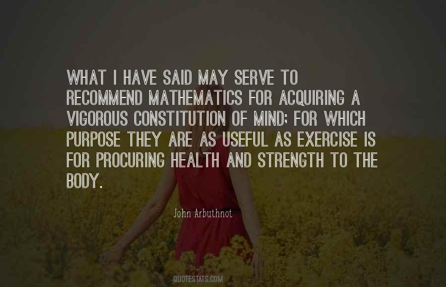 Quotes About Health And Exercise #1509276