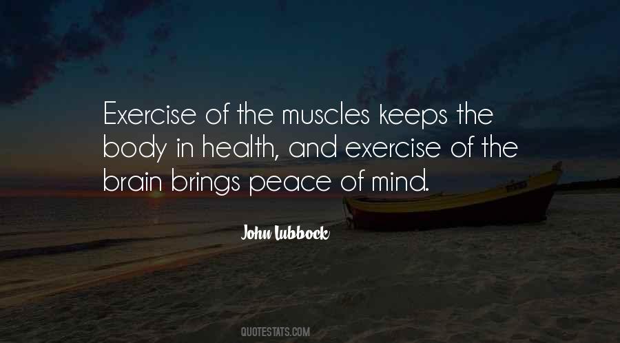Quotes About Health And Exercise #461776