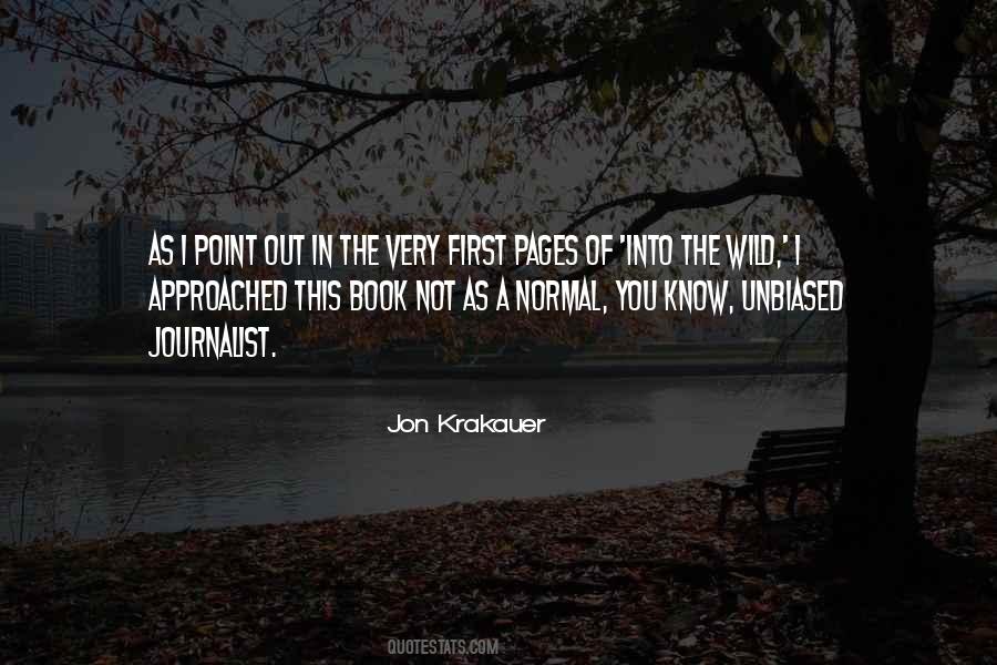 Into The Wild Krakauer Quotes #151658