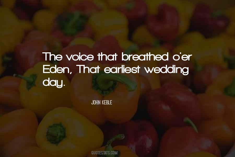 Quotes About The Wedding Day #1380532