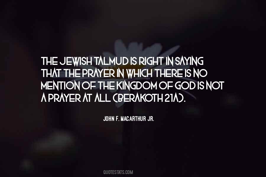 Quotes About Jewish Prayer #1156948