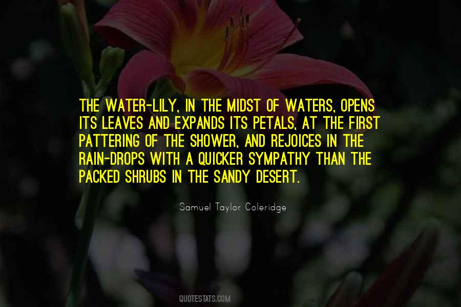 Quotes About The Water Lily #1012078
